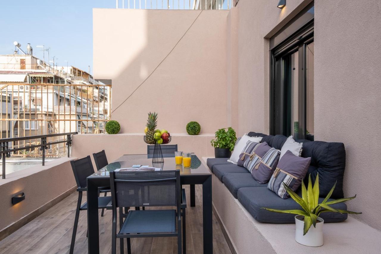 شقة Exarcheia Vibe Penthouse 1 أثينا المظهر الخارجي الصورة